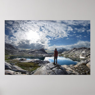 Nydiver Sjöar - Ansel Adams Wilderness - Sierra Poster