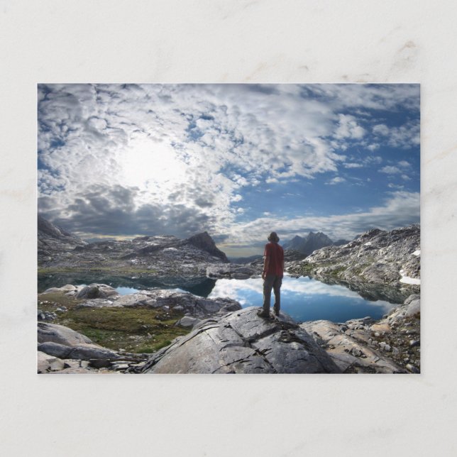 Nydiver Sjöar - Ansel Adams Wilderness - Sierra Vykort (Framsida)