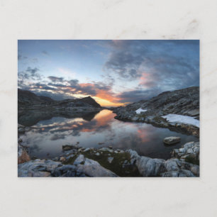 Nydiver Sjöar Sunrise - Ansel Adams Wilderness Vykort