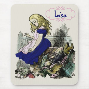 Nyfiken Alice ~ Mousepad Wonderland Musmatta