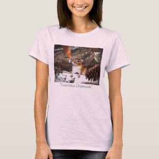 "Nyfiken Chipmunk" T-shirt