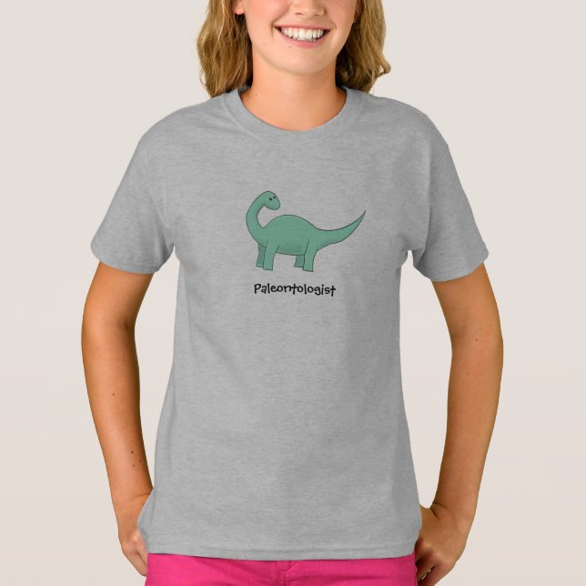 Nyfiken Dino T Shirt (Framsida)