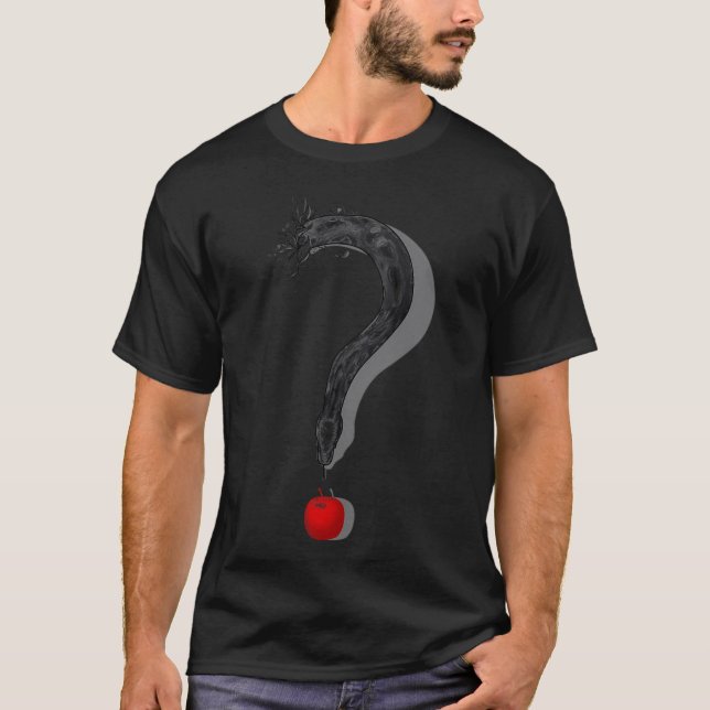 Nyfiken Frestelse T Shirt (Framsida)