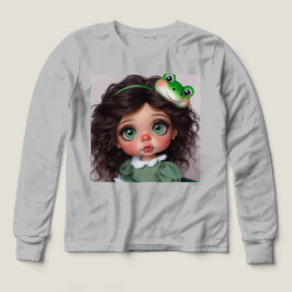 Nyfiken Froglet av Natasha Us T Shirt