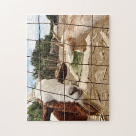 Nyfiken get - pussel