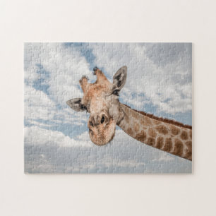 Nyfiken Giraffe Jigszle Puzzle Pussel