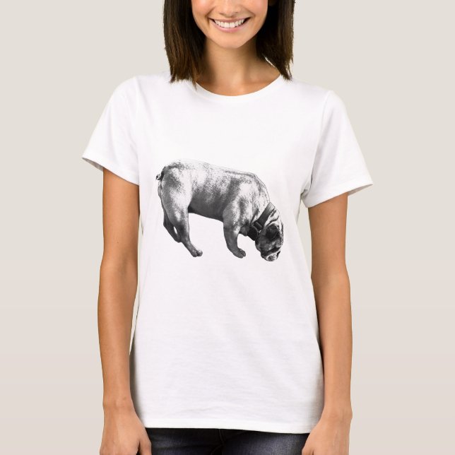Nyfiken Grå, Skön Styrka T Shirt (Framsida)