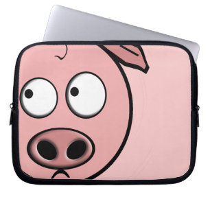 Nyfiken gris laptop sleeve