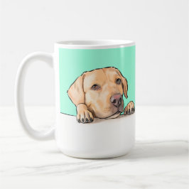 Nyfiken Hund Kaffemugg
