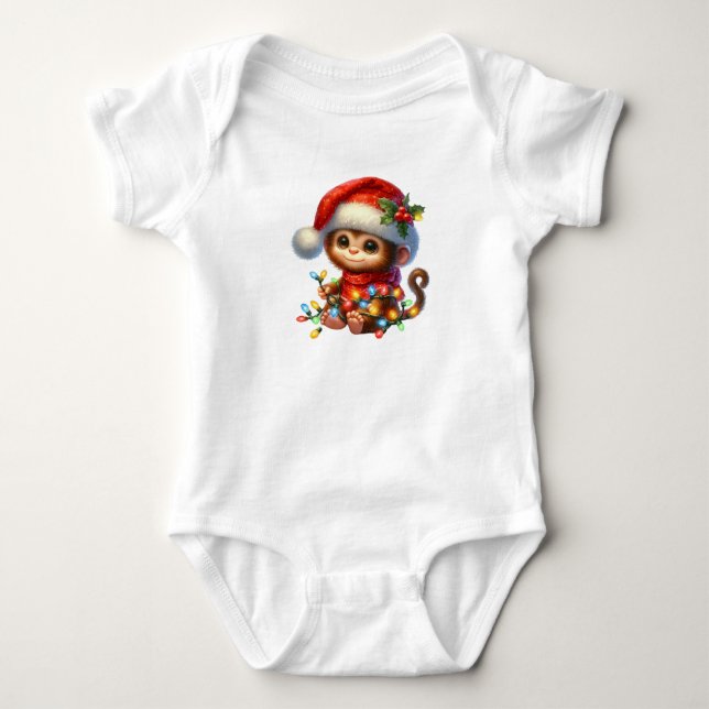Nyfiken julapa t shirt (Framsida)