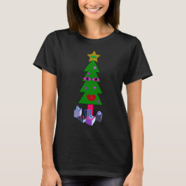Nyfiken julgran ful jultröja t shirt