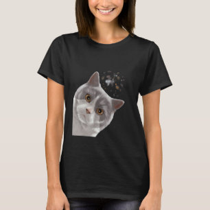 Nyfiken katt Brittisk korthår 1 T Shirt