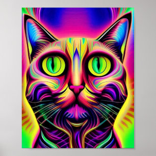 nyfiken katt poster