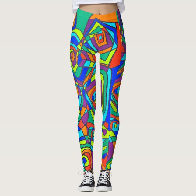 Nyfiken Leggings (Framsida)