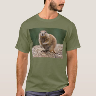Nyfiken präriehundutslagsplats tee shirt