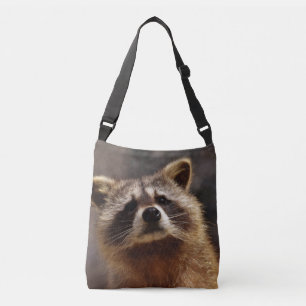 Nyfiken Raccoon Axelväska
