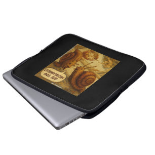 Nyfiken Snigel & Michelangelo Parodi Tecknad Film  Laptop Fodral