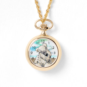 Nyfiken Wheaten Terrier Watch Armbandsur