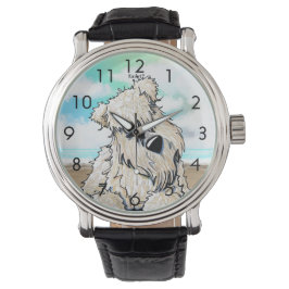 Nyfiken Wheaten Terrier Watch Armbandsur