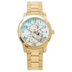 Nyfiken Wheaten Terrier Watch Armbandsur