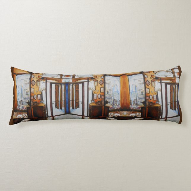 Nyfikenhet är de visas verktyg kroppskudde (Framsidan)