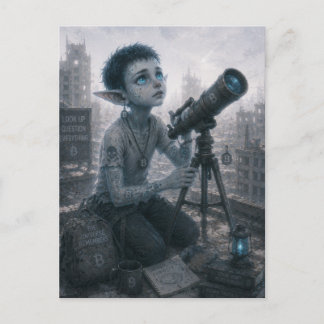 Nyfikenhet / Astronom / Tak Vykort