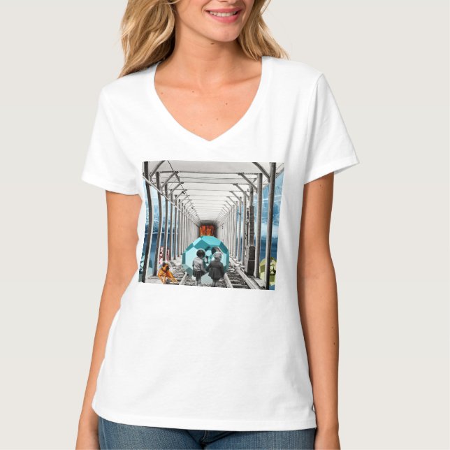 nyfikenhet t shirt (Framsida)