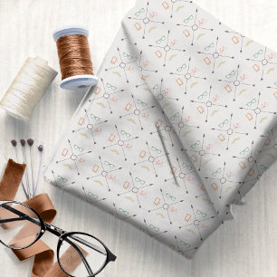 Nyfikenhetsbutik Geometriskt pilmönster #5 ID1073 Tyg