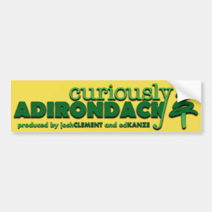 Nyfiket Adirondack bildekal