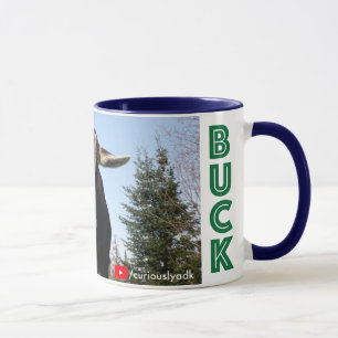 Nyfiket Adirondack getmugg (BOCKEN) Mugg