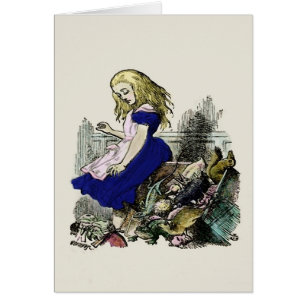 Nyfiket Alice ~-kort OBS Kort