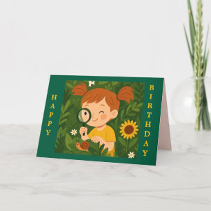 NYFIKET GIRL BIRTHDAY CARD TACK KORT