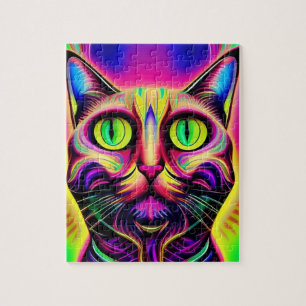 nyfiket kattpussel pussel