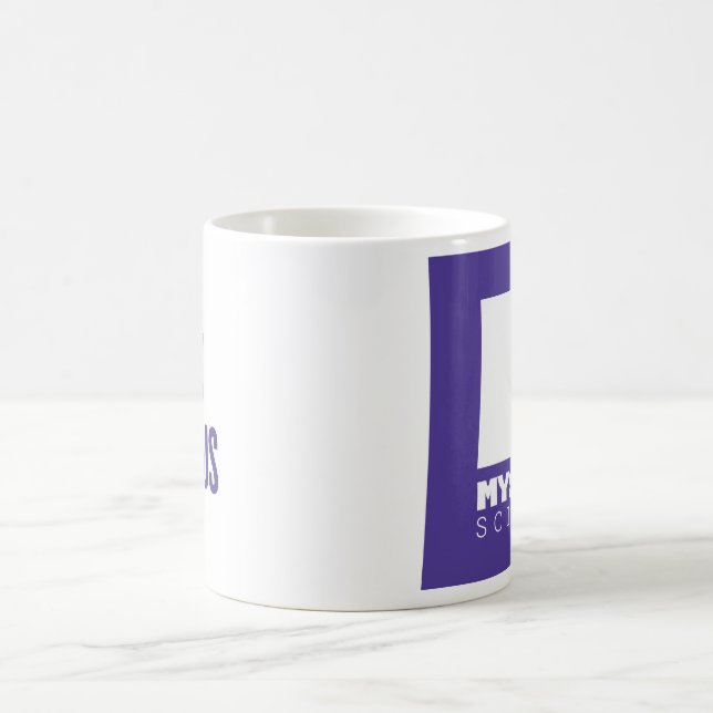 Nyfiket stag/gåtavetenskapsmugg kaffemugg (Center)