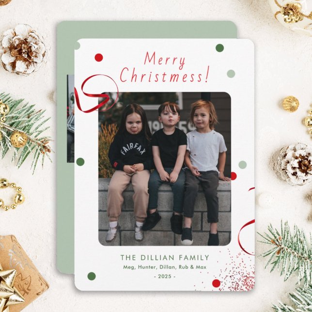 Nyfikkort - Merry Christsphere Julkort (Skapare uppladdad)