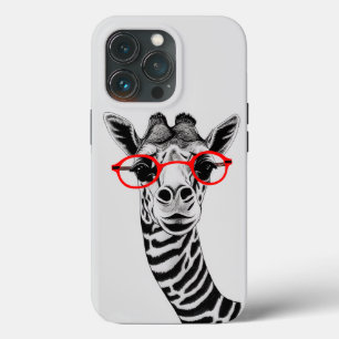 Nyfikna Giraffe iphone case - Konstlivet
