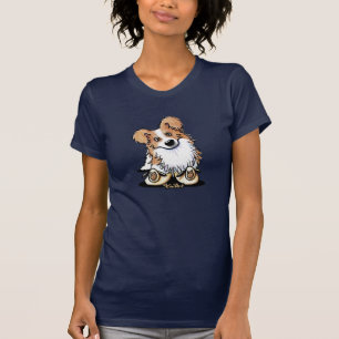 Nyfikna Guld Gräns-kollisionen T Shirt