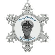 Nyfikna Joe Coffee julprydnad