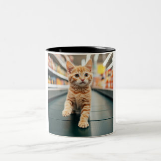 Nyfikna Kitten Conveyor Caper Mugg