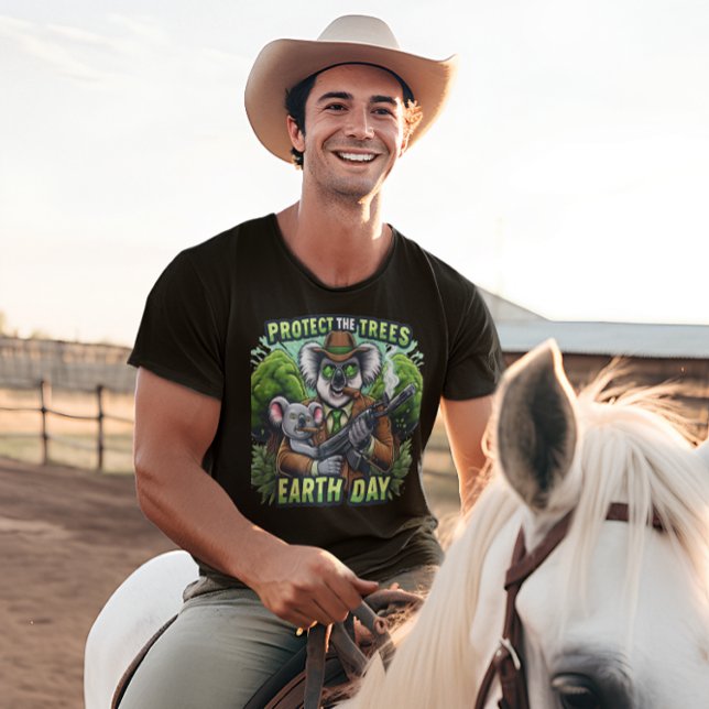 Nyfikna Koala Duo: Rökning T Shirt (Skapare uppladdad)