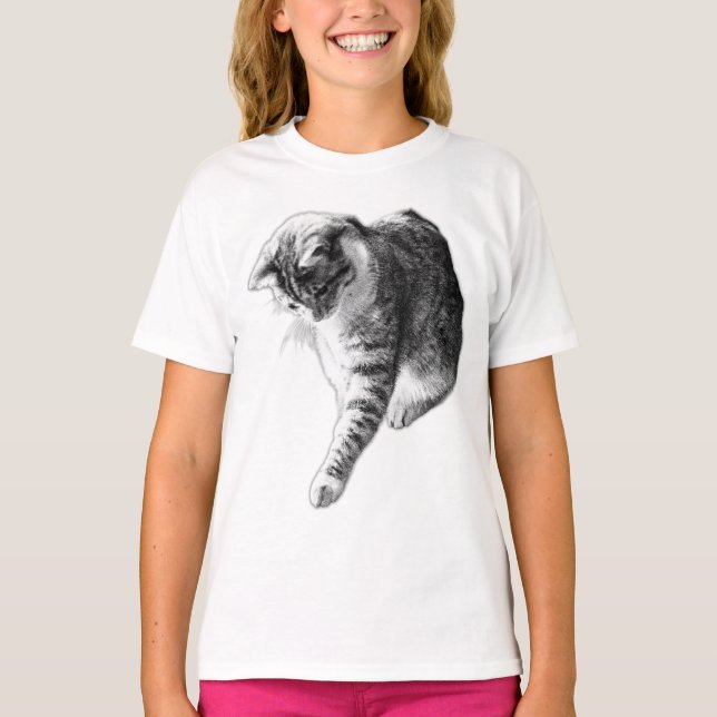 Nyfikna kurvan t shirt (Framsida)
