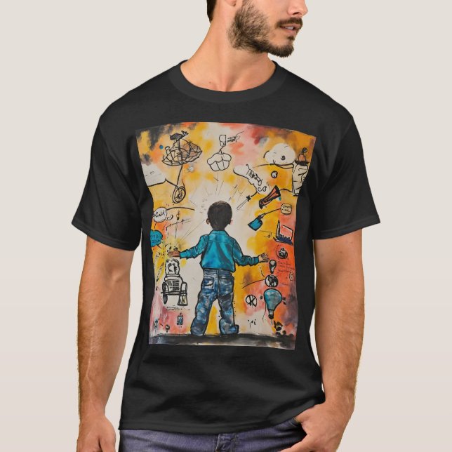 Nyfikna muren t shirt (Framsida)