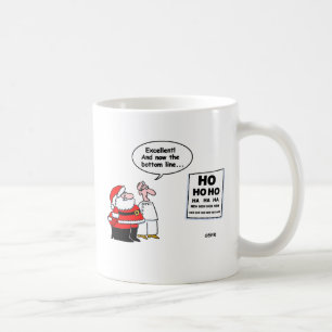 Nyfikna Santa Öga Doktor-kaffet Mugg