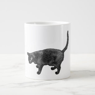 Nyfikna skuggor med dagsljusets grace jumbo mugg