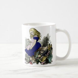Nyfiknare Alice i underlandet ~ Kaffe Kopp / Mugg