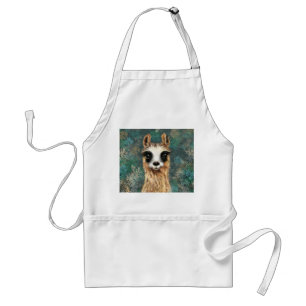 Nyfiknare Baby Llama - Cute Förkläde