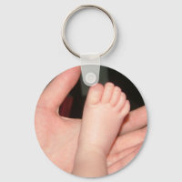 nyfödd baby fot