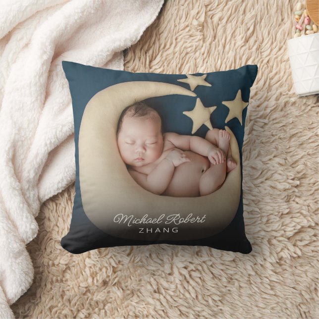 Nyfödd Baby Photo Kudde (Filt)