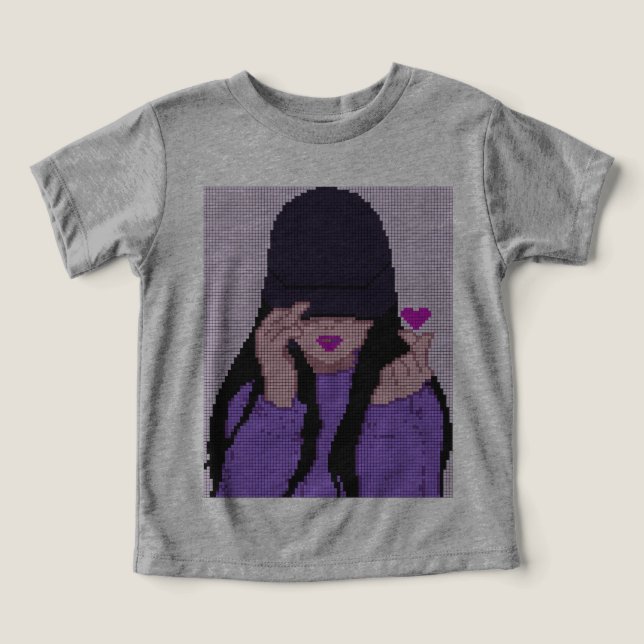 Nyfödd bebis & barn artikel t shirt (Design Framsida)