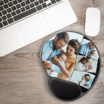 Nyfödd bebis Bild 4 Fotokollage Gel Mus Pad Gel Musmatta<br><div class="desc">Skapa din egen unika musknapp med 4 av din favoritmusknapp för baby bilder. Fotomallen har ställts in för att skapa montret i bild och kommer att visning dina foton med huvudbilden i porträtt och de tre återstående fotona i liggande format,  ramade med ett smalt svart gräns.</div>